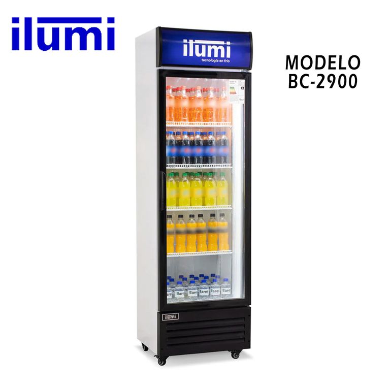 BC-2900 Exhibidora Ilumi Vertical BC Cooler 280L.