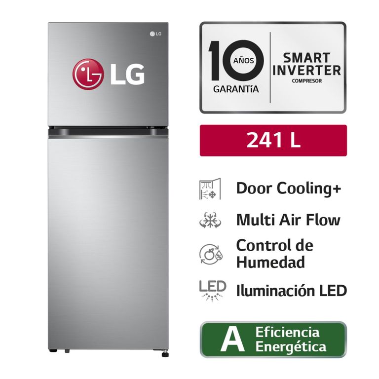 GT24BPP LG REFRIGERADORA 241LT