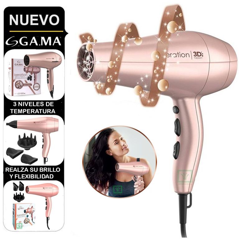BECHD02387 Secadora Gama Bora Keration 3D Therapy ULTRA ION