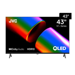 LT-43KB758 TELEVISOR JVC 43' QLED UHD 4K GOOGLE TV SMART TV