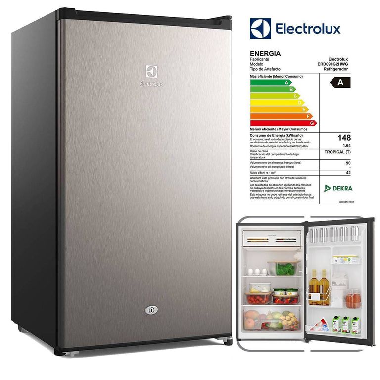 ERD090G2HWG ELECTROLUX FRIGOBAR 90 LT