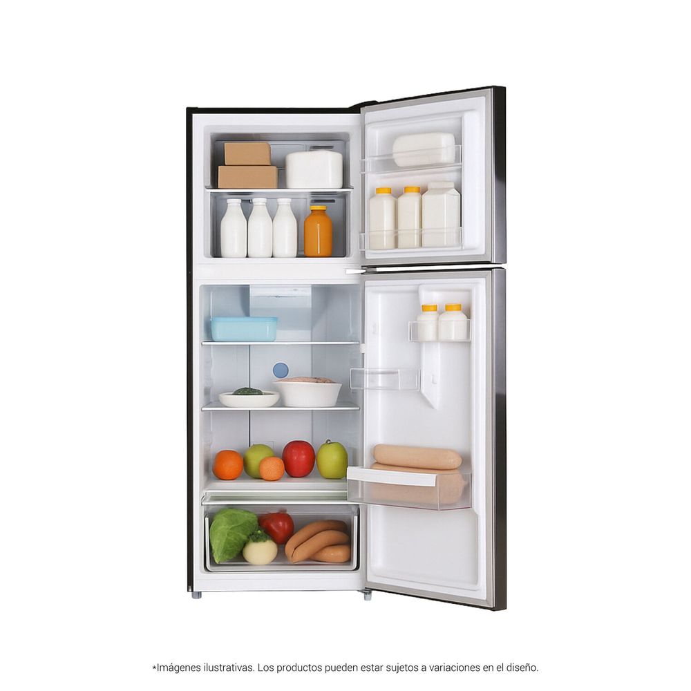 HYRF3482NF Refrigeradora Hyundai 345 L No frost Top Mount Negro