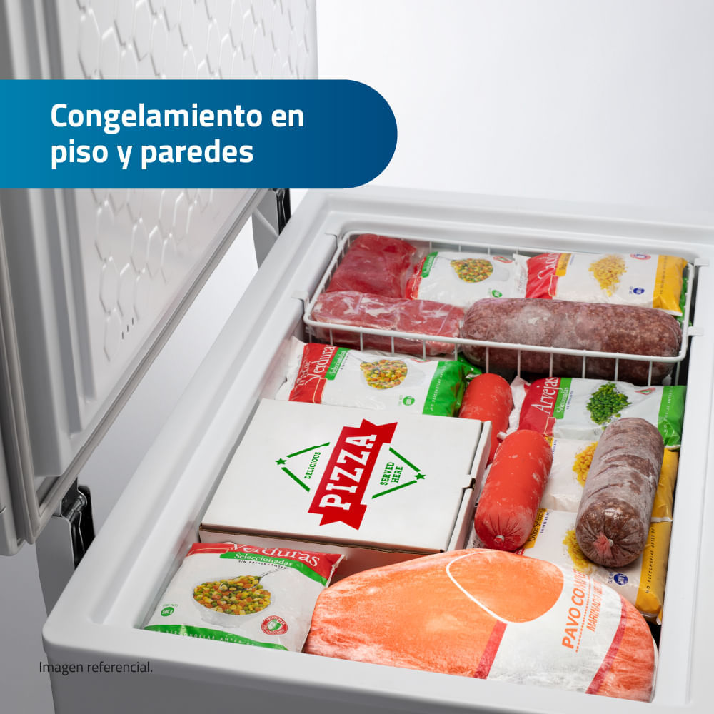 CI-300 Congeladora INDURAMA 292L Triple Acción Blanco