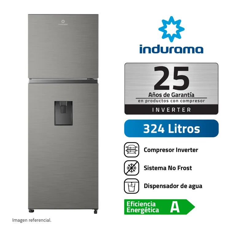 RI-439DI REFRIGERADORA INDURAMA NO FROST CROMA