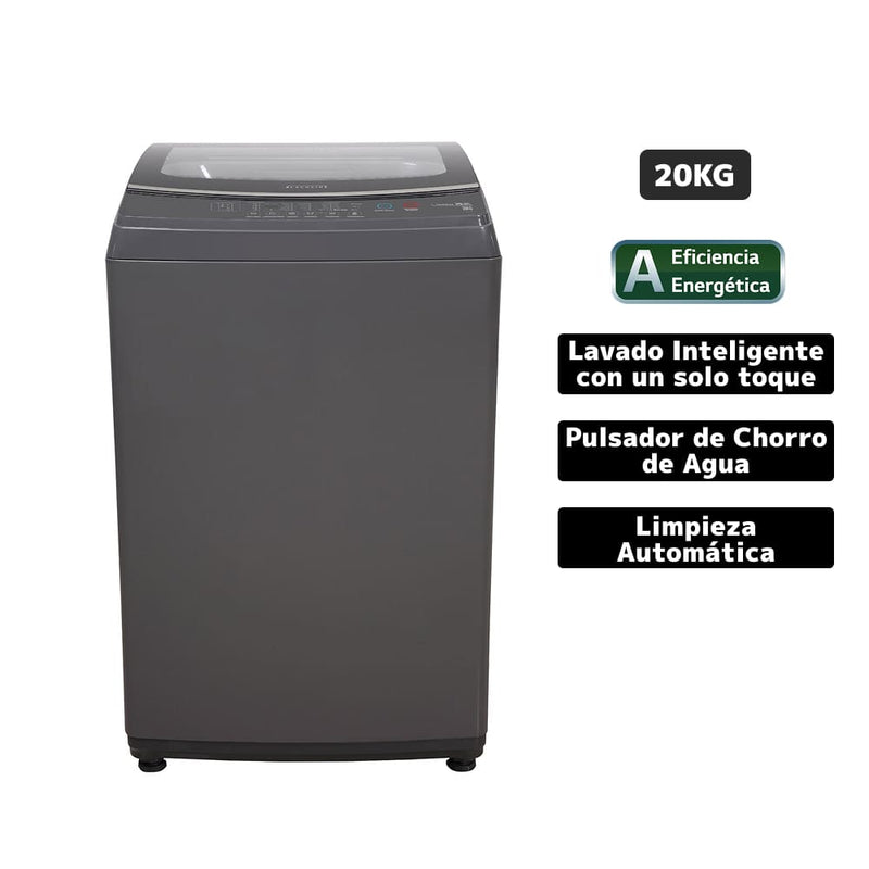 SPBL20TL Lavadora BLACKLINE Carga Superior 20 Kg Gris Oscuro
