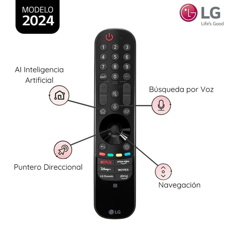 MR24GN LG CONTROL REMOTO MAGIC