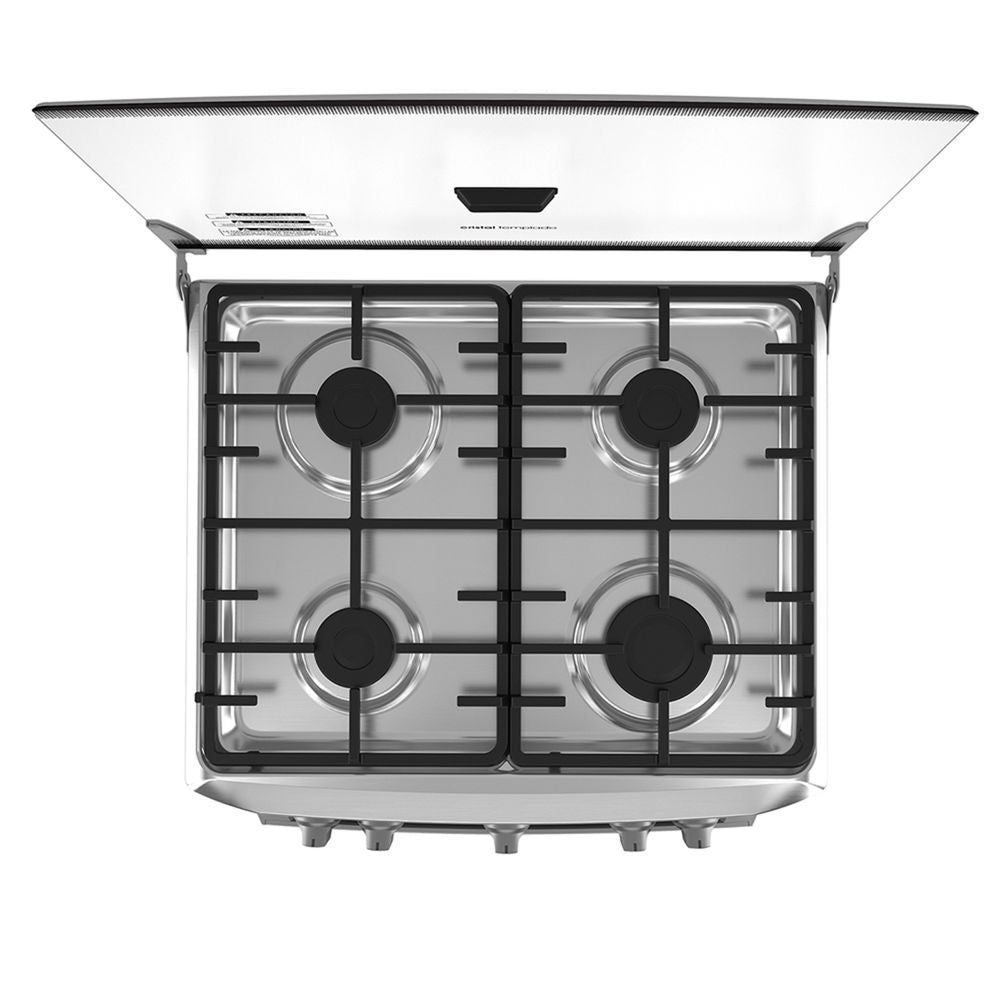 CMP6035FX1 Cocina Mabe a Gas 4 Hornillas Inoxidable 60CM