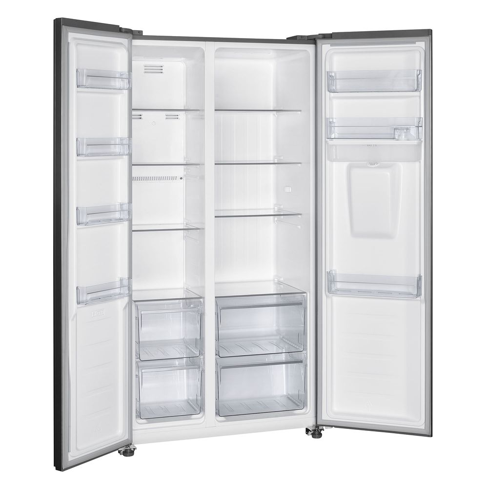 SBS442L Refrigeradora BLACKLINE 438L No Frost SBS442L Black Inox