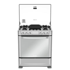 CMP7640FX0 COCINA MABE DE 5 HORNILLAS DE 76 CM INOX