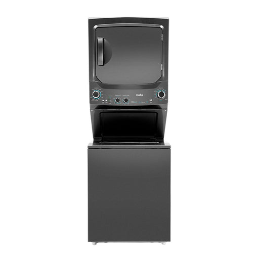 MCLP2440PSDG0 Centro de Lavado Mabe UltraCapacity a Gas 24 Kg Diamond Gray