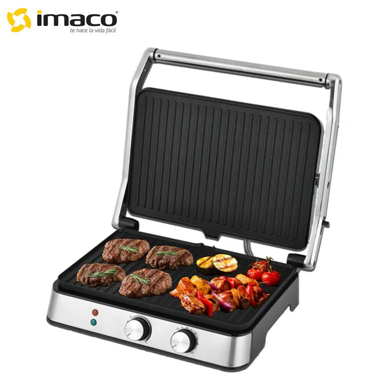 IG3423 Grill panini XL 6 panes Imaco Gris