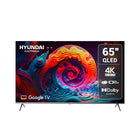 HYLED6513QG Televisor Hyundai 65"  QLED GOOGLE TV UHD 4K Gris