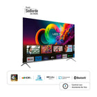 HYLED6513QG Televisor Hyundai 65"  QLED GOOGLE TV UHD 4K Gris