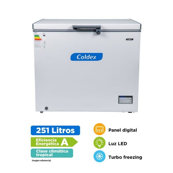 CH10PLUS COLDEX CONGELADORA 215 LT BLANCO