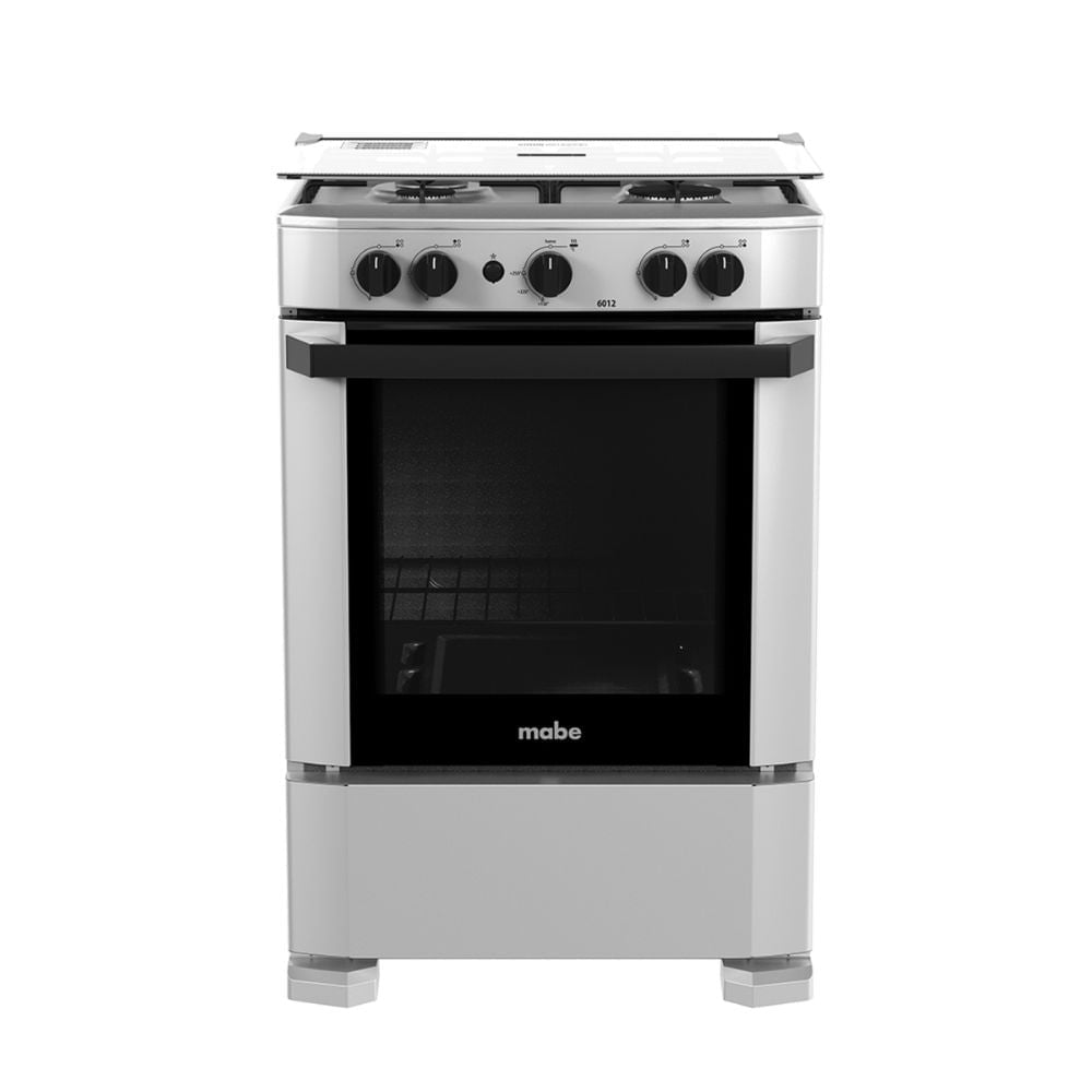 CMP6012AG1 Cocina de piso a Gas 60 cm Silver Mabe