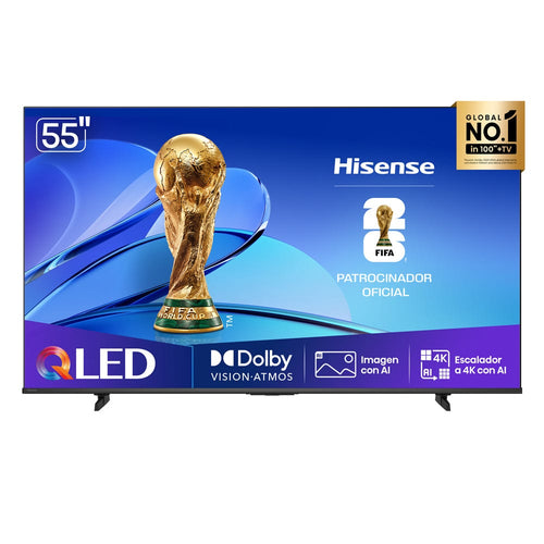 55Q6QV Televisor Hisense Smart TV 55" QLED 4K UHD