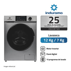 LRI-312C INDURAMA LAVASECA LAVADO 12 KG / SECADO 7KG