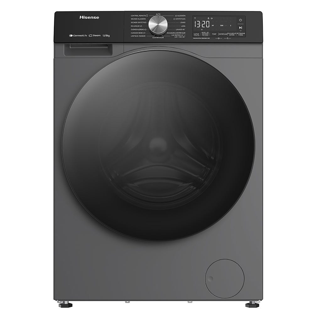 WD3S1243BT Lavaseca Hisense 12-8KG Carga Frontal