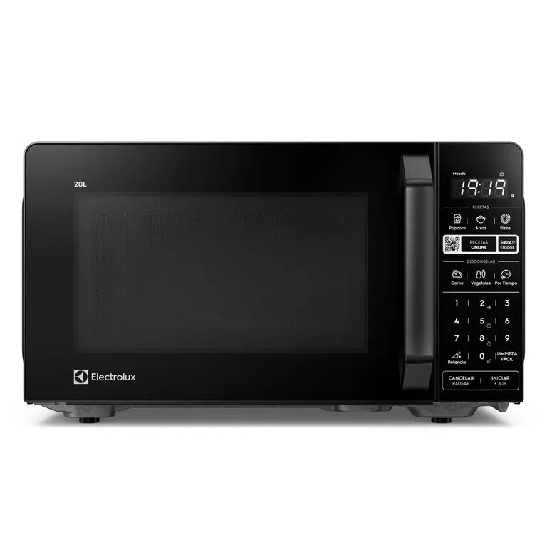 EMDZ20S2GAB Microondas Electrolux 20L Función Descongelar Negro