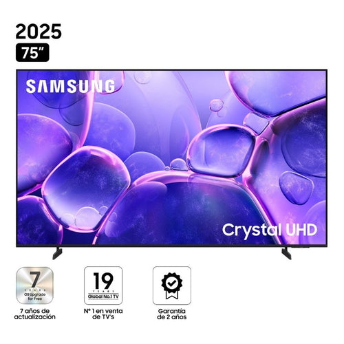 UN75U8000FGXPE TELEVISOR SAMSUNG SMART TV 75'CRYSTAL UHD 4K 2025