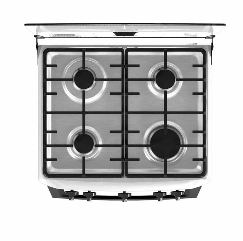 CMP6011FG1 Cocina Mabe de Piso a Gas 60 cm Silver