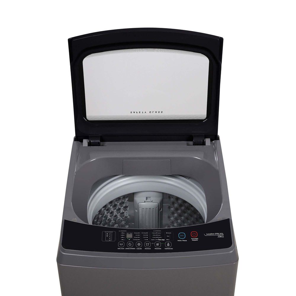 SPBL20TL Lavadora BLACKLINE Carga Superior 20 Kg Gris Oscuro