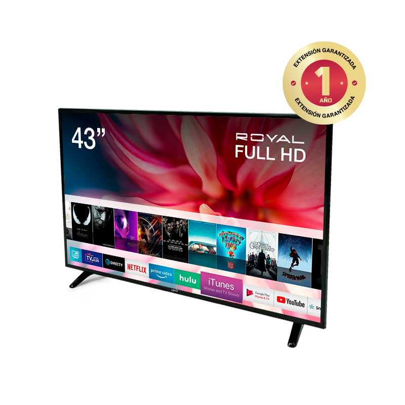 RY-43S ROYAL TV CAJA MARRON