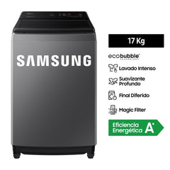WA17CG6441BD/PE Lavadora Samsung EcoBubble 17 KG Gris
