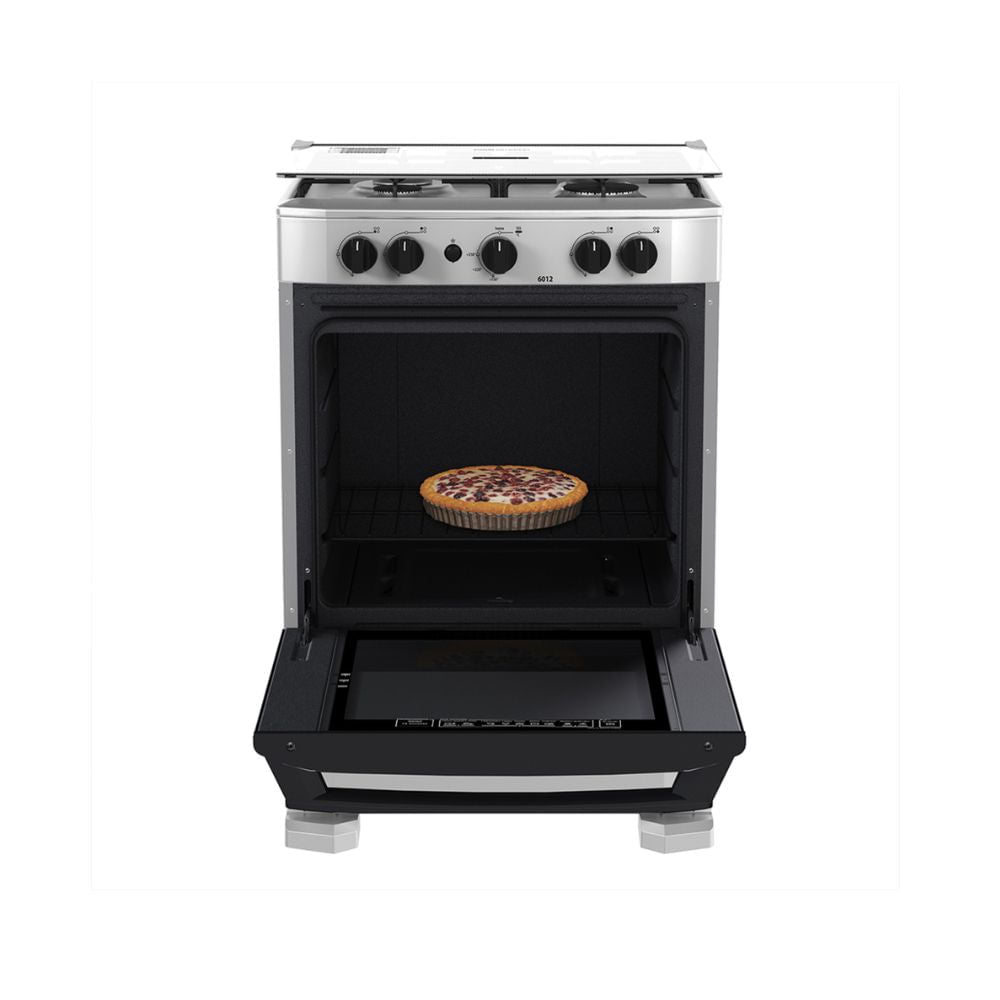 CMP6012AG1 Cocina de piso a Gas 60 cm Silver Mabe