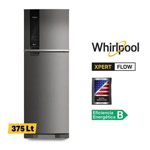 WRM45AKBPE Refrigeradora Whirpool Xpert Flow 400lt
