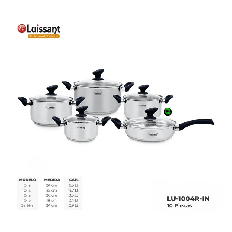 LU-346T LUISSANT TETERA DE ACERO 4.5 LT