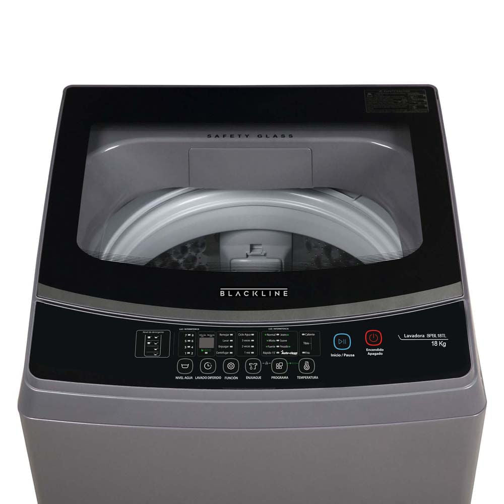SPBL18TL Lavadora BLACKLINE Carga Superior 18 Kg SPBL18TL Gris Oscuro