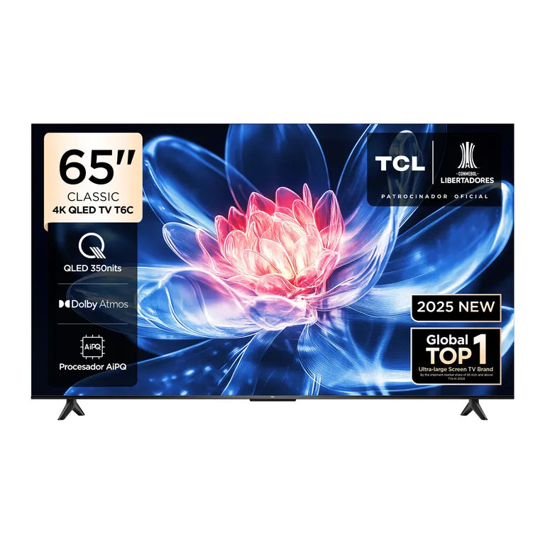 65T6C TELEVISOR TCL 65" QLED 4K GOOGLE TV