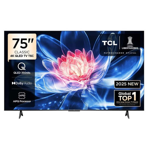 75T6C TELEVISOR TCL 75'' QLED SMART 60HZ GOOGLE TV