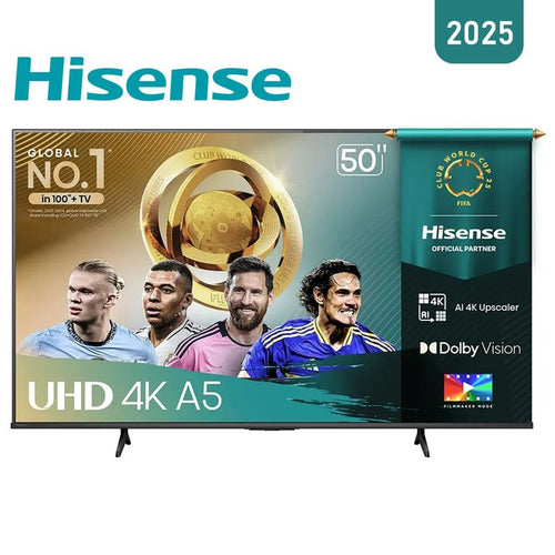 50A5NV TELEVISOR SMART HISENSE 50" UHD 4K