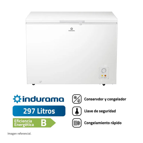 CI-320BL INDURAMA CONGELADOR 297 LT