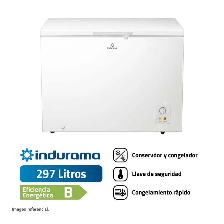 CI-320BL INDURAMA CONGELADOR 297 LT
