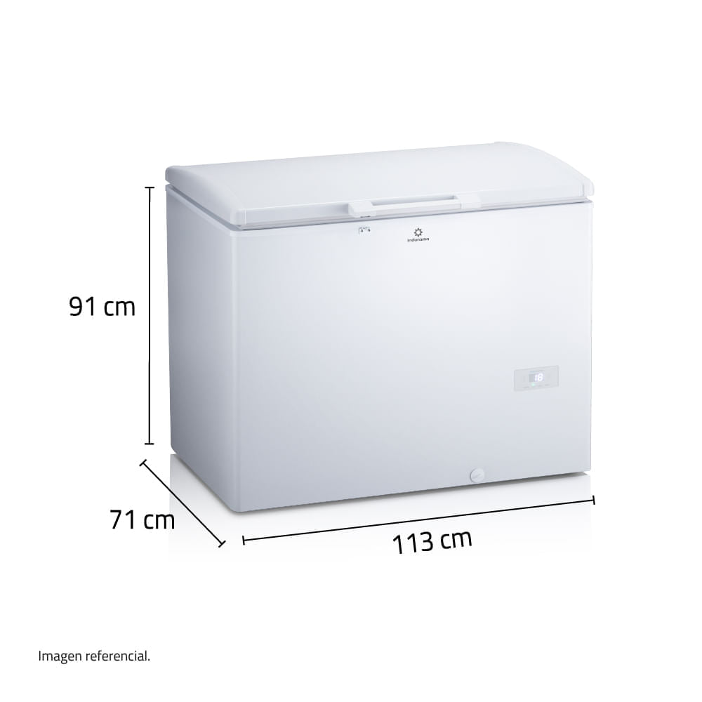 CI-300 Congeladora INDURAMA 292L Triple Acción Blanco
