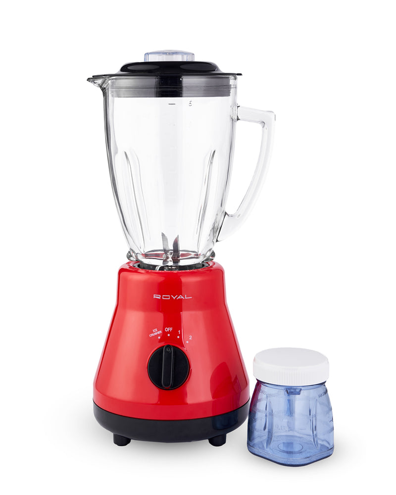 RY-822R LICUADORA ROYAL ROJA DE 2V+PULSADOR