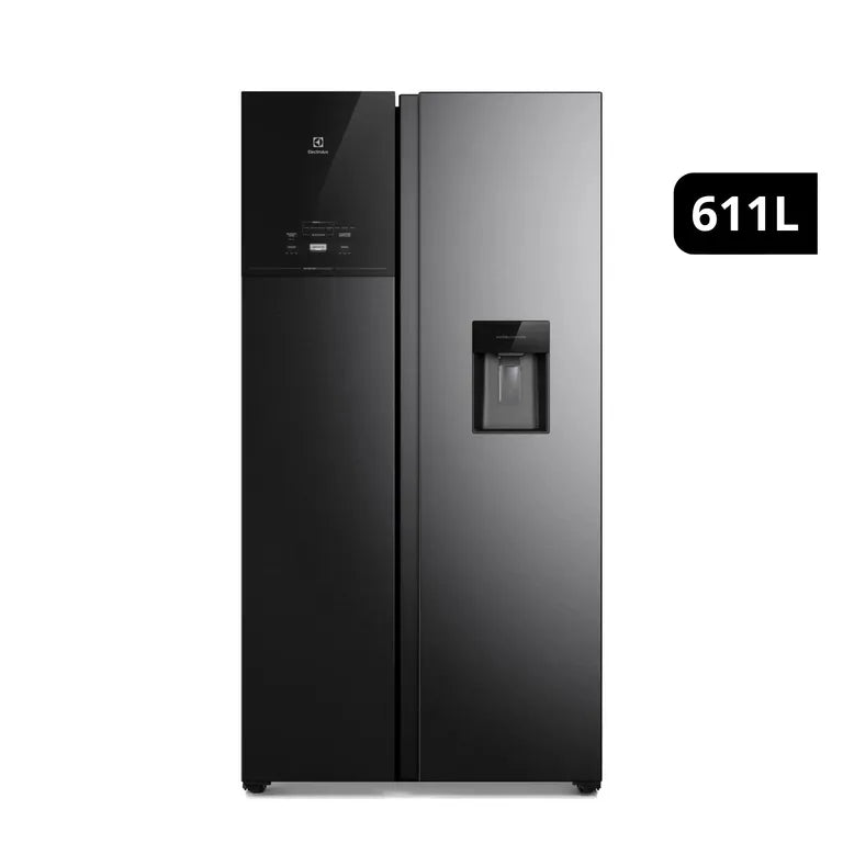 ERS65F2P5BB ELECTROLUX REFRIGERADORA SIDE  BY SIDE FROST FREE 611 LT NEGRO