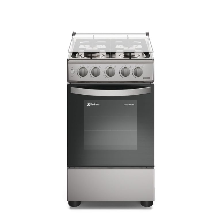 FE4XSR Cocina Electrolux a Gas 4 hornillas 50 cm Silver