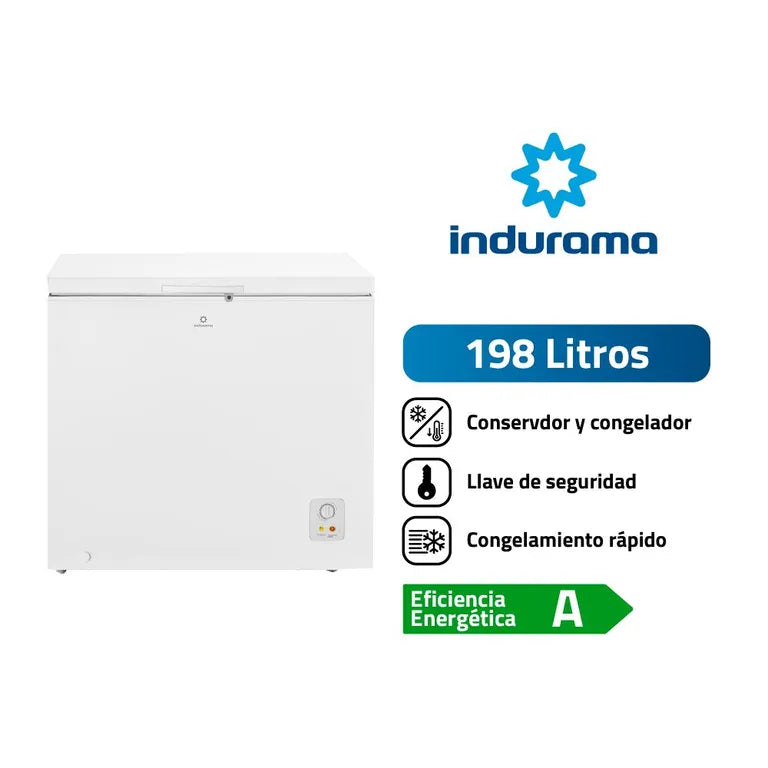 CI-220BL Congeladora Indurama Blanco
