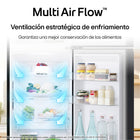 VT26WPM Refrigeradora LG 262L No Frost Linear Cooling Negro Mate