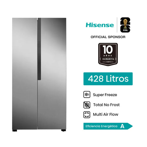 RS3P428NEDA Refrigeradora 428L SBS Hisense