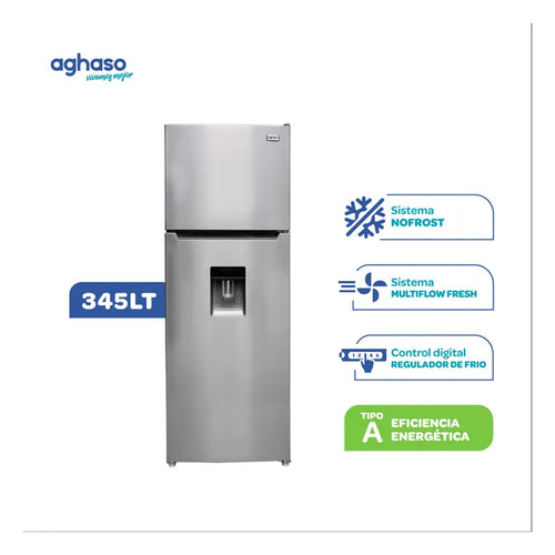 REFR-AGH07 AGHASO REFRIGERADORA PLOMO 345 LT