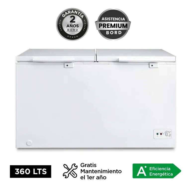 CO360BG-M 	Congelador Bord 362 LT Gris 2 Puertas