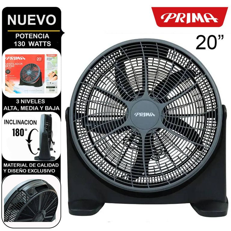 YL-2020P PRIMA VENTILADOR DE PISO 20 PULG