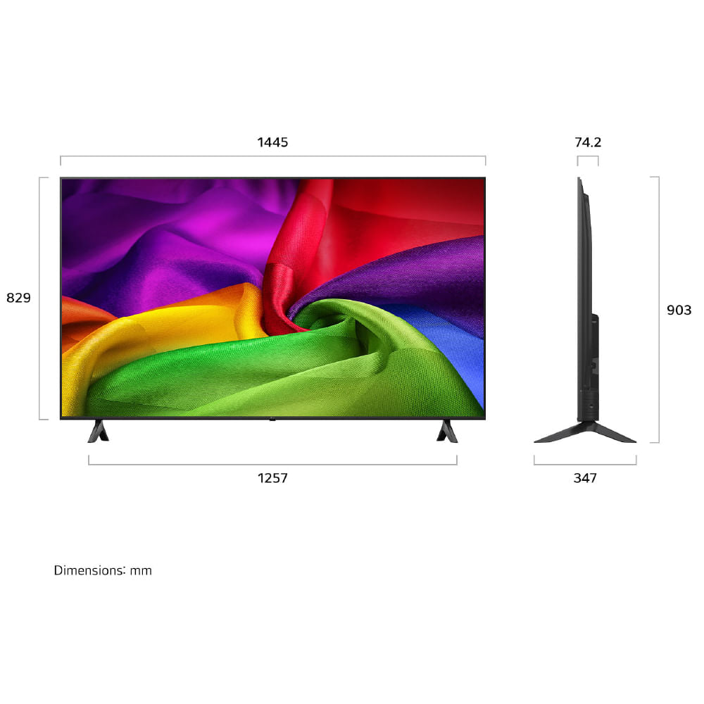 65NU800BPSB Televisor LG 65'' NANOCELL UHD 4K WebOS AI Smart TV 2026