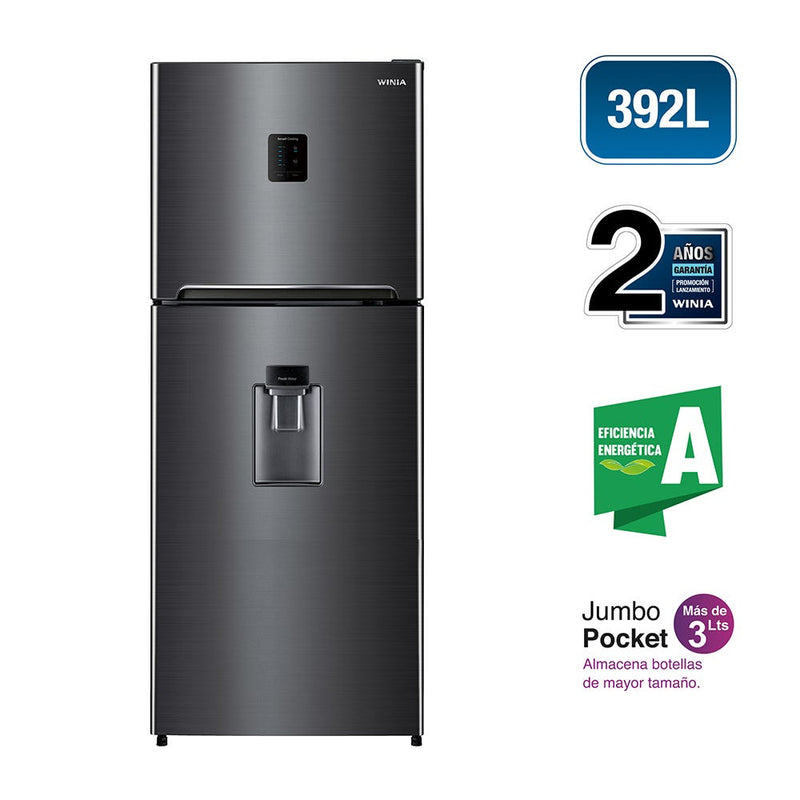 WRT-40GMBD Refrigeradora Winia Grafito