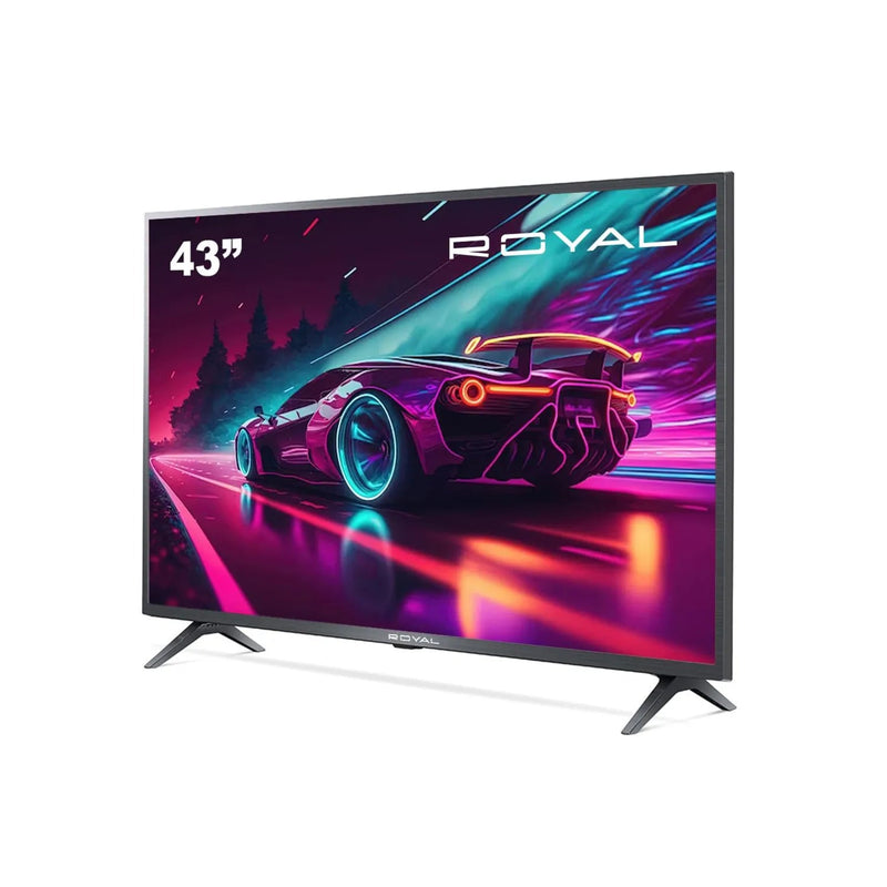 RY-43SB-2025 Televisor Royal 43" Caja Morada
